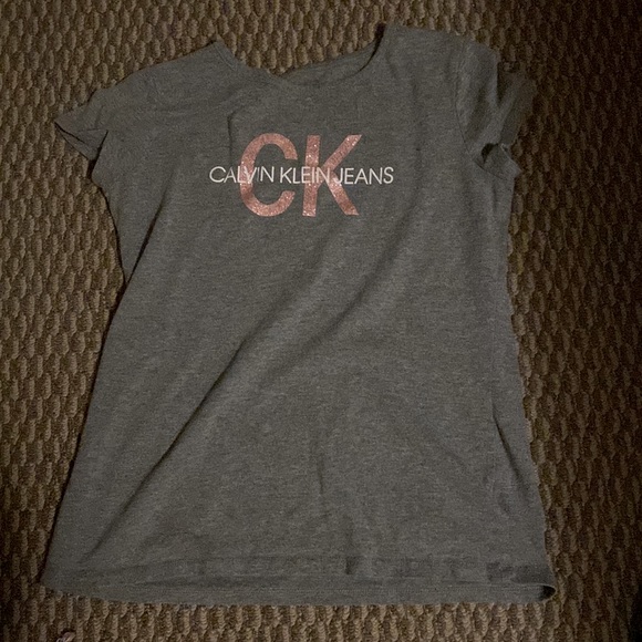 Grey Calvin Klein shirt - Picture 1 of 2